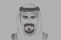 Sketch of <p>Sheikh Meshaal Jaber Al Sabah, Director-General, Kuwait Direct Investment Promotion Authority (KDIPA)</p>
