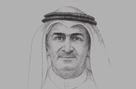 Sketch of <p>Basel Al Haroon, Governor, Central Bank of Kuwait</p>
