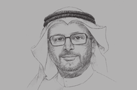 Sketch of <p>Mohammad Al Osaimi, CEO, Boursa Kuwait</p>
