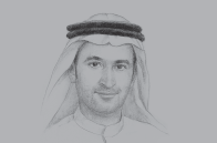 Sketch of <p>Abdullah Rashed Al Abdooli, Managing Director, Al Marjan Island</p>
