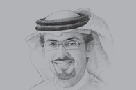 Sketch of <p>Hamad Buamim, President and CEO, Dubai Chamber</p>
