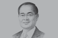 Sketch of <p>Lim Hng Kiang, Singapore Minister for Trade and Industry (Trade) </p>
