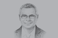 Sketch of <p>Manasseh Sogavare, Prime Minister, Solomon Islands</p>
