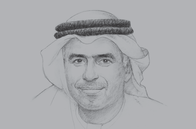 Sketch of <p>Obaid Humaid Al Tayer, Minister of State for Financial Affairs</p>
