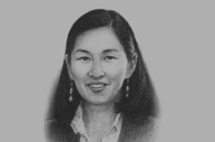 Sketch of Ts. Oyungerel, Minister of Culture, Sports and Tourism