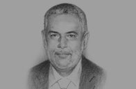 Sketch of  Abdel-Ilah Benkiran, Head of Government