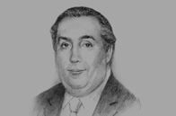 Sketch of  Federico Renjifo Vélez, Minister of Mines and Energy