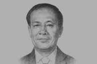 Sketch of Le Luong Minh, Secretary-General, ASEAN