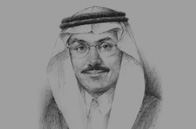 Sketch of Muhammad Al Jasser, Minister of Economy and Planning
