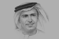Sketch of Mattar Al Tayer, Chairman and Executive Director, Roads and Transport Authority (RTA)