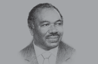 Sketch of <p>President Ali Bongo Ondimba </p>
