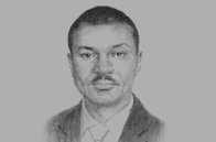 Sketch of Frank Nweke II, Director-General, Nigerian Economic Summit Group (NESG)