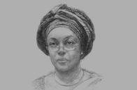 Sketch of Diezani Alison Madueke, Minister of Petroleum