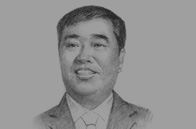 Sketch of Qiu Jianlin, Chairman, Zhejiang Hengyi Group 