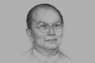 Sketch of President U Thein Sein