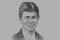 Sketch of Tajuddin Atan, CEO, Bursa Malaysia