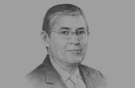 Sketch of Mohamed El Kettani, CEO, Attijariwafa Bank