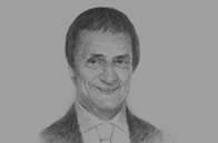 Sketch of  Ahmet Zorlu, Chairman, Zorlu Holding