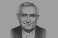 Sketch of Jean-Pierre Raffarin, Former French Prime Minister and Special French Envoy for Franco-Algerian Affairs 