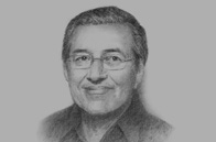 Sketch of  Former Prime Minister Mahathir Mohamad