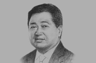 Sketch of Cesar V Purisima, Secretary, Department of Finance