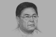 Sketch of U Soe Thane, Minister of the President’s Office, and Former Chairman, Myanmar Investment Commission (MIC)