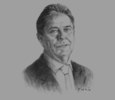Sketch of Hamid Benbrahim El Andaloussi, Chairman, Moroccan Aerospace Industries Group (GIMAS)
