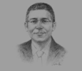 Sketch of Mohamed Hassan Bensalah, President, Moroccan Federation of Insurance and Reinsurance Companies
