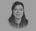 Sketch of Julianne M Furman, Founder, Tangiers Free Zone Investors Assoc.; President, Polydesign Systems; and GM, Exco Automotive Solutions Europe
