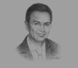 Sketch of Azdine El Mountassir Billah, Managing Director, National Telecommunications Regulatory Agency (ANRT)
