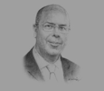 Sketch of Mohamed Horani, CEO, Hightech Payment Systems
