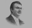 Sketch of Luis Videgaray Caso, Mexico Minister of Finance and Public Credit 
