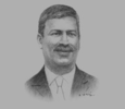 Sketch of Francisco González Díaz, General Manager, ProMéxico
