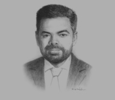 Sketch of Amílcar Peredo Rivera, Partner, Basham, Ringe y Correa
