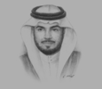 Sketch of Saleh Al Rasheed, Director-General, Saudi Industrial Property Authority (MODON)
