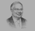 Sketch of  Prime Minister Najib Razak
