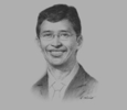 Sketch of Johan Mahmood Merican, CEO, TalentCorp
