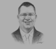 Sketch of Mohamad Salim, Group Managing Director, MRCB
