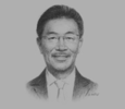 Sketch of Michael Yam, President, Real Estate and Housing Developers’ Association
