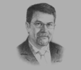 Sketch of  Hasan Tuluy, World Bank Regional Vice-President for Latin America and the Caribbean
