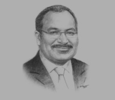 Sketch of Prime Minister Peter O’Neill
