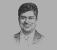 Sketch of Ravi Singh, CEO, CPL Group
