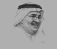 Sketch of Faisal Al Ayyar, Vice-Chairman, Kuwait Projects Company
