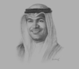 Sketch of Mohammad Al Hashel, Governor, Central Bank of Kuwait (CBK)
