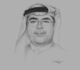 Sketch of Qais Marafie, CEO, Kuwait Life Sciences Company
