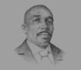 Sketch of Axcèle Kissangou-Mouele, Managing Director, Société de Patrimoine des Infrastructures Numeriques
