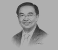 Sketch of Sorajak Kasemsuvan, Former President, Thai Airways International
