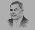Sketch of Mohammad Hamed, Minister of Energy and Mineral Resources
