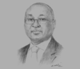 Sketch of Donald Kaberuka, President, African Development Bank
