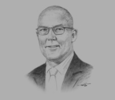 Sketch of Doug Lacey, Partner, LeapFrog Investments
